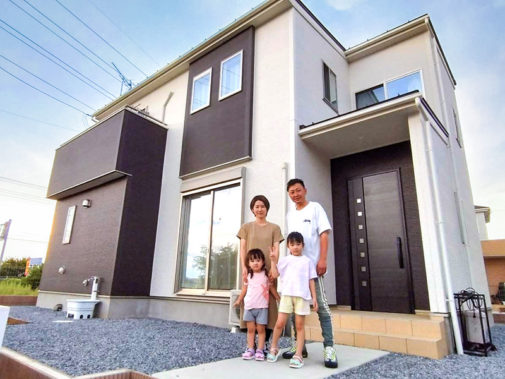 緑豊かな自然を感じられる立地の施工写真