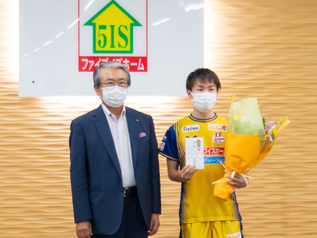 T.T彩たま 丹羽選手来社の掲載画像