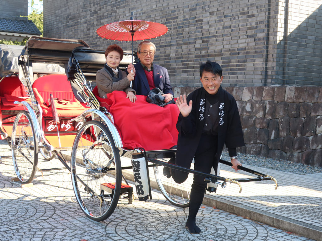 花手水人力車の掲載画像
