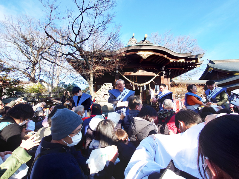 忍城下節分祭・豆まきの掲載画像