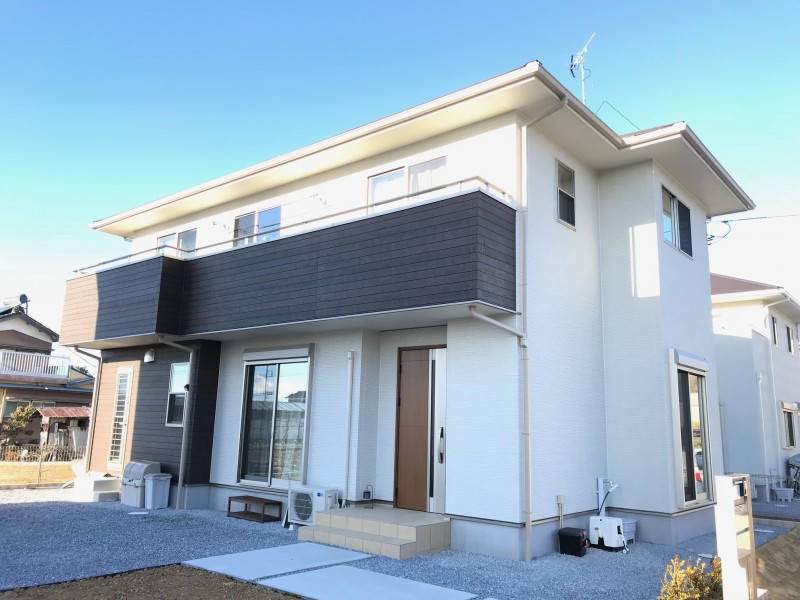 26区画のきれいな街並みに建つマイホーム。