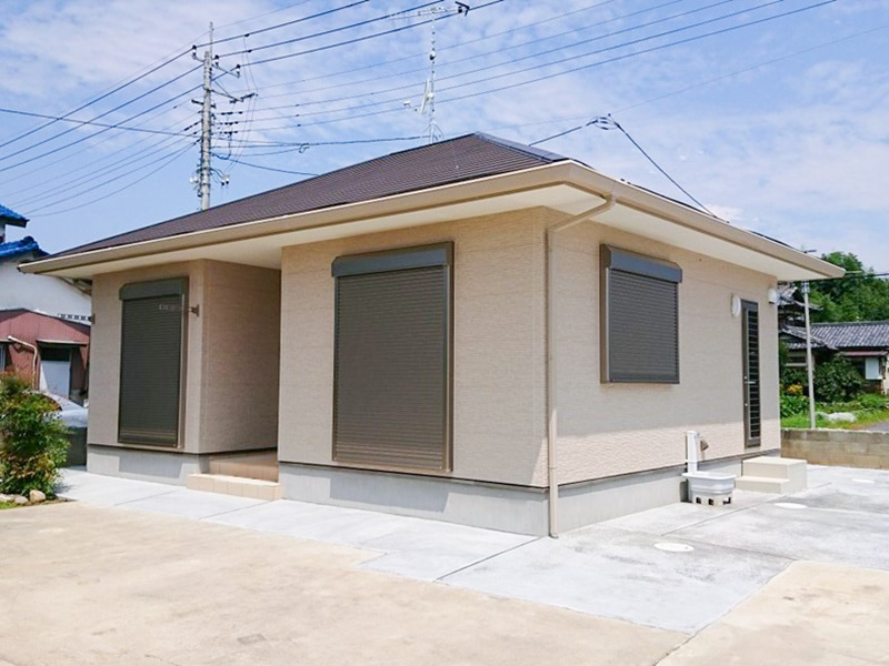 使いやすさとこだわりの詰まった平屋建て住宅