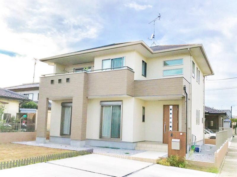 解放感のある18.9帖の広々LDK