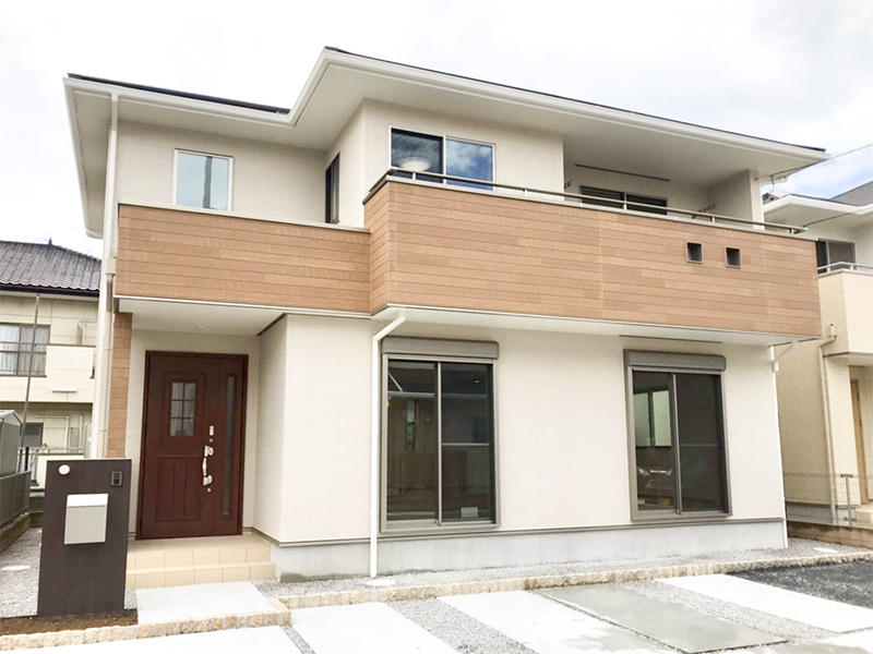 収納たっぷりな笑顔溢れるお家。