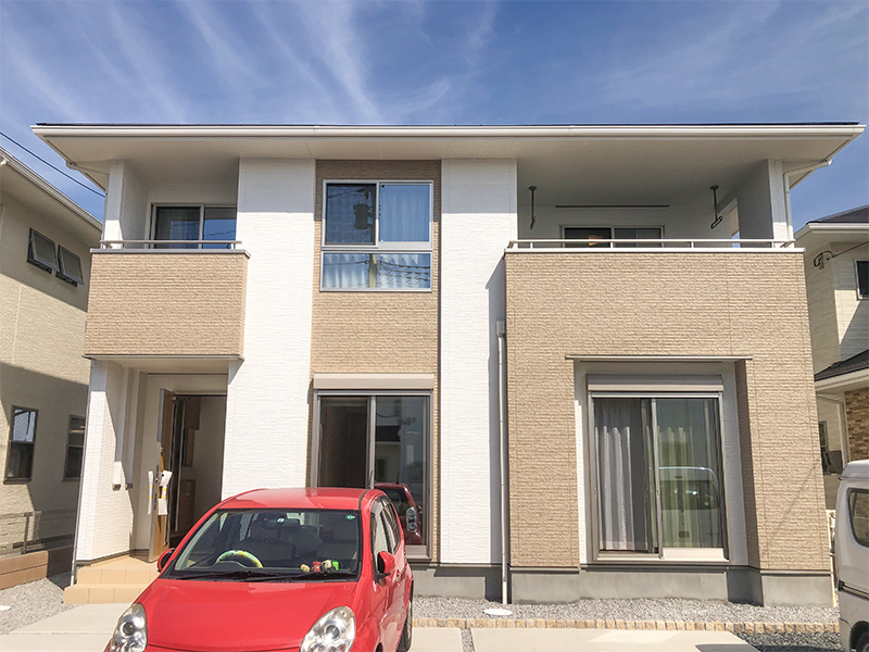 全居室南向き・南道路のモデルハウス