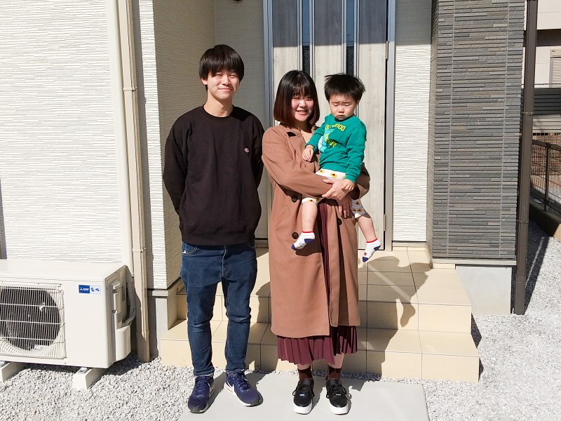 こだわりのある住宅で ご家族の笑顔を！
