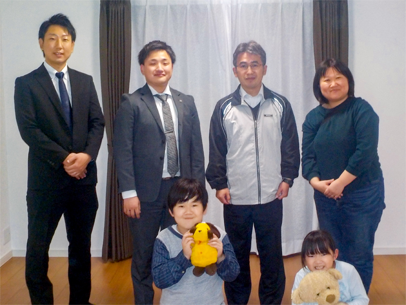 プライベートなお庭で家庭菜園を楽しめるお家