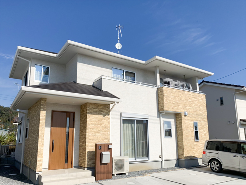 ひと際目立つデザイン住宅