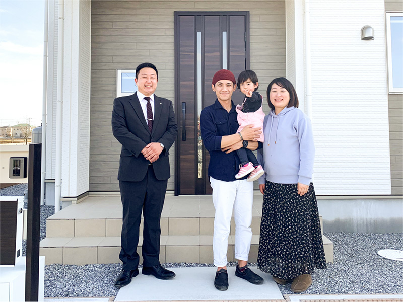 広い敷地とプライベートなお庭が自慢のお家！