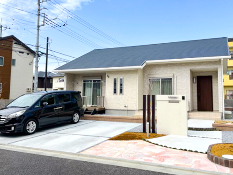 ひと際目立つデザイン住宅