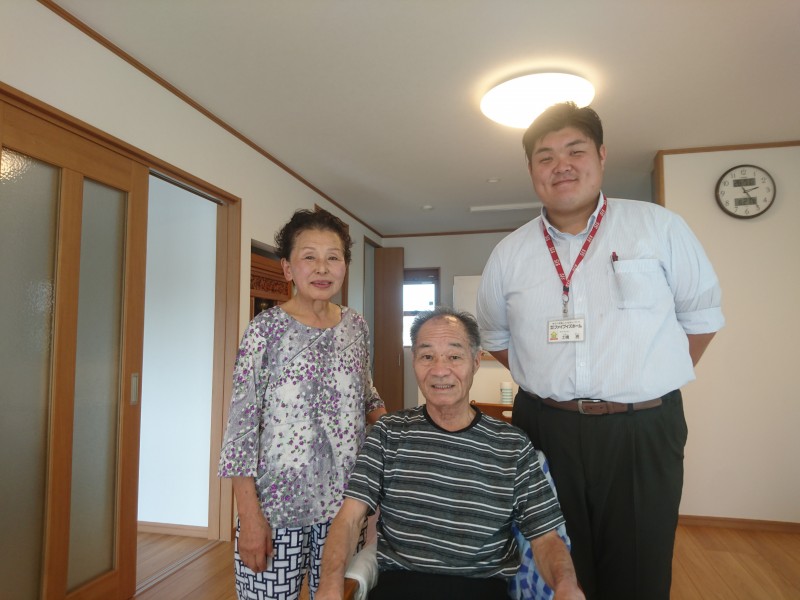 バリアフリーの平屋でゆったりと暮らす